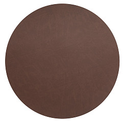 Салфетка подстановочная (плейсмат) Lacor d 40 см, декор brown / коричневый в Екатеринбурге фото