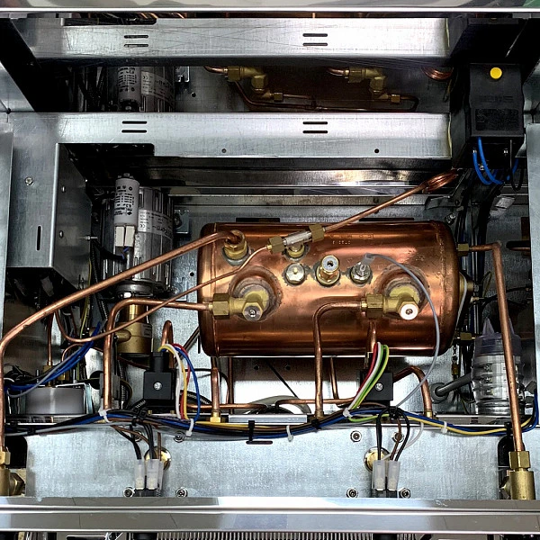 Рожковая кофемашина Acm Rounder 2 GR Compatta INOX (ACMRD002CSIX+high cup) фото