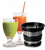 Соковыжималка Kuvings Whole Slow Juicer Chef CS600 с одной насадкой и набором стрейнеров (сок, смузи, сорбет) фото