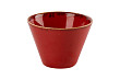 Чаша коническая  d 9,5 см h 7 см 200 мл фарфор цвет красный Seasons (368209)