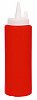 Диспенсер для соуса Luxstahl красный (соусник) 700 мл фото
