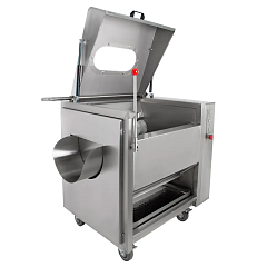 Щёточная машина для мойки овощей Foodatlas FA-100 в Екатеринбурге, фото 3