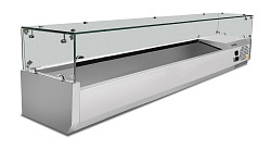 Холодильная витрина для ингредиентов Koreco VRX/1200/330 fg в Екатеринбурге, фото 3