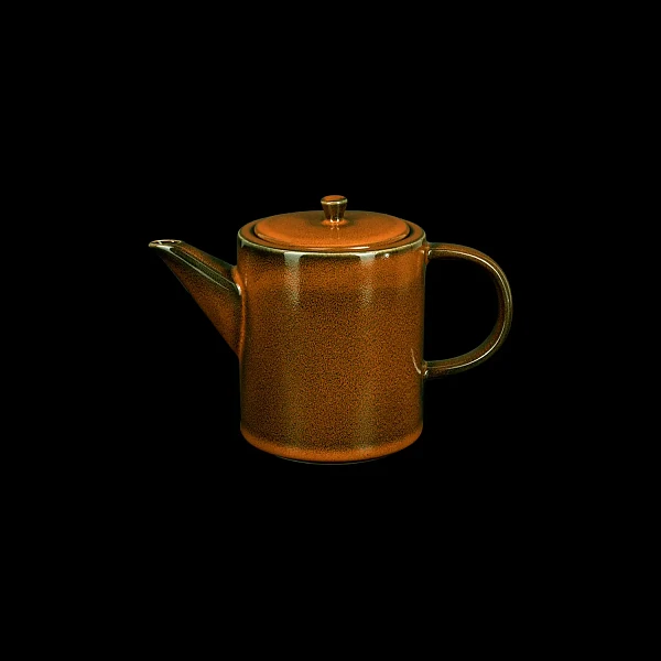Чайник заварочный без фильтра Corone 600мл, оранжевый Cocorita фото