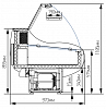 Холодильная витрина Марихолодмаш Таир ВХС-1,2 фото