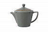 Чайник Porland 500 мл фарфор цвет темно-серый Seasons (938405) фото