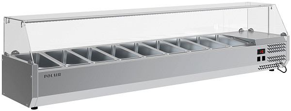 Холодильная витрина для ингредиентов Polair VT3vEN 1/3 фото