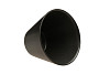 Чаша коническая Porland d 12 см h 8 см 400 мл фарфор цвет черный Seasons (368211) фото