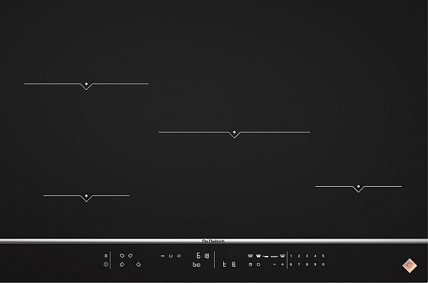 Индукционная варочная панель De Dietrich DPI7870X фото