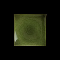 Тарелка квадратная Corone 8'' 200мм, зеленый Cocorita в Екатеринбурге фото