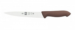 Нож для мяса Icel 20см, коричневый HORECA PRIME 28900.HR14000.200 в Екатеринбурге, фото