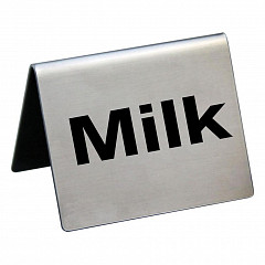 Табличка P.L. Proff Cuisine Milk 5*4 см, сталь в Екатеринбурге фото