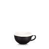 Чашка Cappuccino Churchill 340мл Monochrome, цвет Onyx Black MOBKCB281 фото