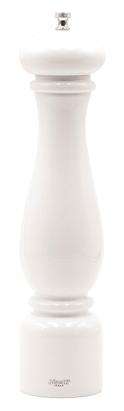 Мельница для соли Bisetti h 32 см, бук лакированный, цвет белый, FIRENZE (6251MSLBL) фото