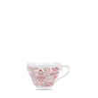 Чашка чайная Churchill 198мл Vintage Prints, цвет Georgian Cranberry Willow CWLGTC71