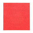 Салфетка бумажная двухслойная  Double Point, красный, 20*20 см, 100 шт, бумага