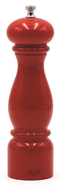 Мельница для перца Bisetti h 22 см, бук лакированный, цвет красный, FIRENZE (6250LRL) фото