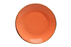 Тарелка безбортовая Porland 18 см фарфор цвет оранжевый Seasons (187618) в Екатеринбурге, фото