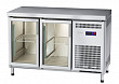 Морозильный стол  СХН-60-01 неохлаждаемая столешница без борта (дверь-стекло, дверь-стекло)