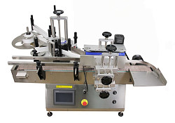 Автоматический этикетировщик для круглой тары Hualian Machinery HLMT-130 в Екатеринбурге, фото