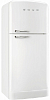 Отдельностоящий двухдверный холодильник Smeg FAB50RWH фото