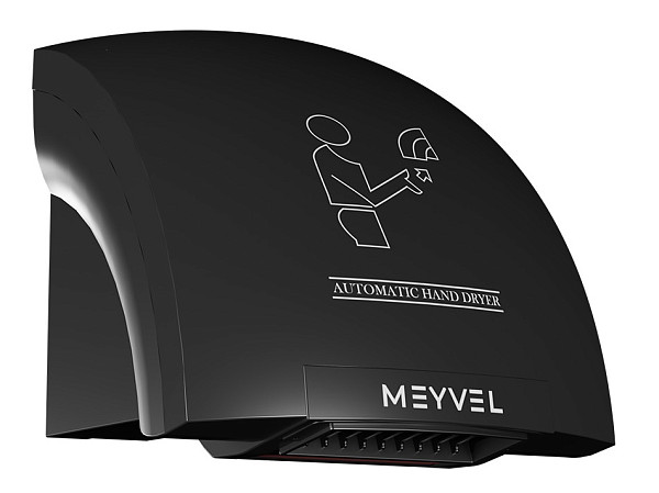 Сушилка для рук Meyvel MH1-1800P1 (Black) фото
