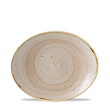Блюдо сервировочное Churchill Stonecast Nutmeg Cream SNMSOP71