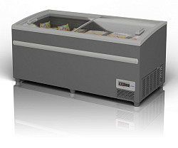 Ларь-бонета Levin ALPINA 210 НТ/СТ (RAL 7016) с делителями и решётками в Екатеринбурге, фото 4