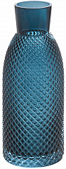 Ваза стеклянная темно-синяя WMF 53.0095.0227 H30,5cm в Екатеринбурге, фото