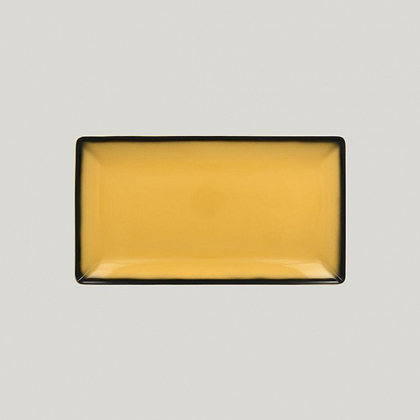 Блюдо прямоугольное RAK Porcelain LEA Yellow 33,5 см (желтый цвет) фото
