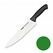 Нож поварской  25 см, зеленая ручка