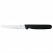 Нож для чистки овощей и фруктов P.L. Proff Cuisine PRO-Line 10 см, черная пластиковая ручка