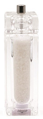 Мельница для соли Bisetti h 14,5 см, акрил, прозрачная, COMO (826S) в Екатеринбурге, фото