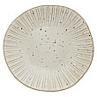 Тарелка Style Point Stone d 28,5 см, цвет белый, Q Authentic (QU12334)