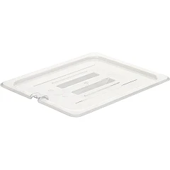 Крышка для гастроемкости с вырезом для ложки Prohotel GN 1/2 поликарбонат ,L=32,5,B=26,5см прозр. (JW-P12HH) в Екатеринбурге, фото