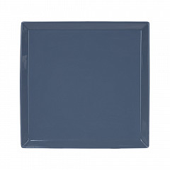 Тарелка квадратная Corone Colore 10,75'' 275мм синяя в Екатеринбурге, фото