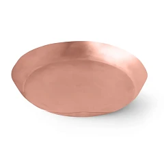 Блюдо для морепродуктов с неровными краями медное Gibco 35 см Купер в&nbsp;Екатеринбурге фото