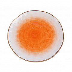 Тарелка P.L. Proff Cuisine 19 см оранжевая фарфор The Sun Eco в Екатеринбурге, фото