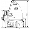 Холодильная витрина Марихолодмаш Илеть ВХСд-2,1 фото