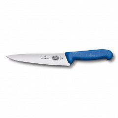 Универсальный нож Victorinox Fibrox 19 см, ручка фиброкс синяя в Екатеринбурге фото