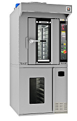 Печь ротационная Bassanina FR MINI E46.10 комплект с расстойкой FR MINI E46.PR LCD в Екатеринбурге, фото