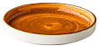 Тарелка с вертикальным бортом, стопируемая Style Point Jersey Orange 16,2 см, цвет оранжевый (QU94050)