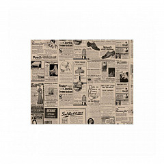 Упаковочная бумага Garcia de Pou Газета, крафт, 31*38 см, жиростойкий пергамент 34 г/см2, 1000 шт/уп в Екатеринбурге фото