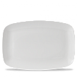 Блюдо прямоугольное CHEFS без борта Churchill 35,5х24,5см, X Squared, цвет белый WHXP141