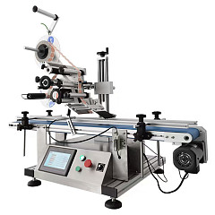 Автоматический этикетировщик для плоских поверхностей Hualian Machinery HLKBL-150D в Екатеринбурге, фото