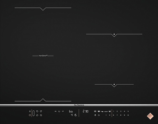 Индукционная варочная панель De Dietrich DPI7682X фото