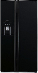 Холодильник Hitachi R-S702 GPU2 GBK черное стекло в Екатеринбурге, фото