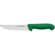 Нож поварской  18 см, L 30,8 см, нерж. сталь / полипропилен, цвет ручки зеленый, Carbon (10128)