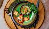 Соусник гондола Cosy&Trendy 12x6,5 см h 9,7 см, цвет зеленый, FERVIDO (4370012) фото