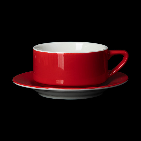 Чайная пара Corone 300мл, красный Gusto фото